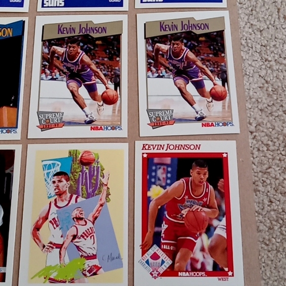 Lot of 40 Kevin Johnson Phoenix Suns basketball cards - Picture 5 of 16